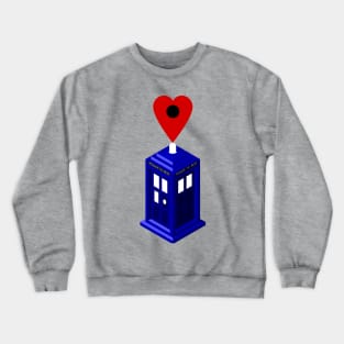 Where is my heart? Crewneck Sweatshirt